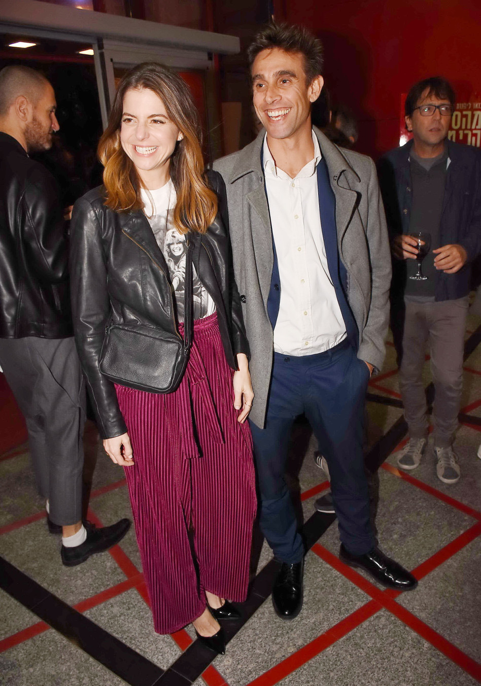 לא מרבה להגיע לאירועים. לירון ויצמן ואורי סמיט
