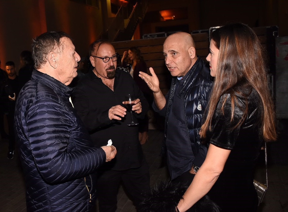 ריקי, ודוד פתאל, מני ויצמן ומיכאל שטראוס