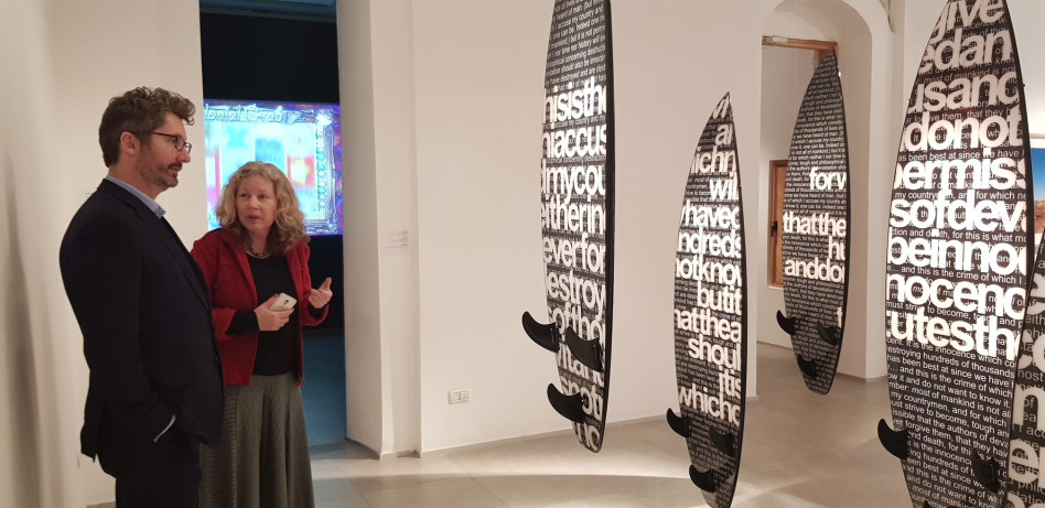 דליה מנור וכריס קאנון (צילום: יאיר נגיד)