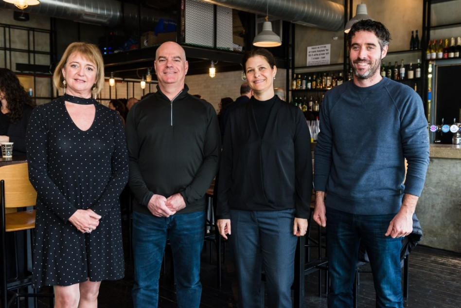 ניר זוהר, רחל שאול, איתן ישראלי וג'ין יודס (צילום: אמנון חורש)