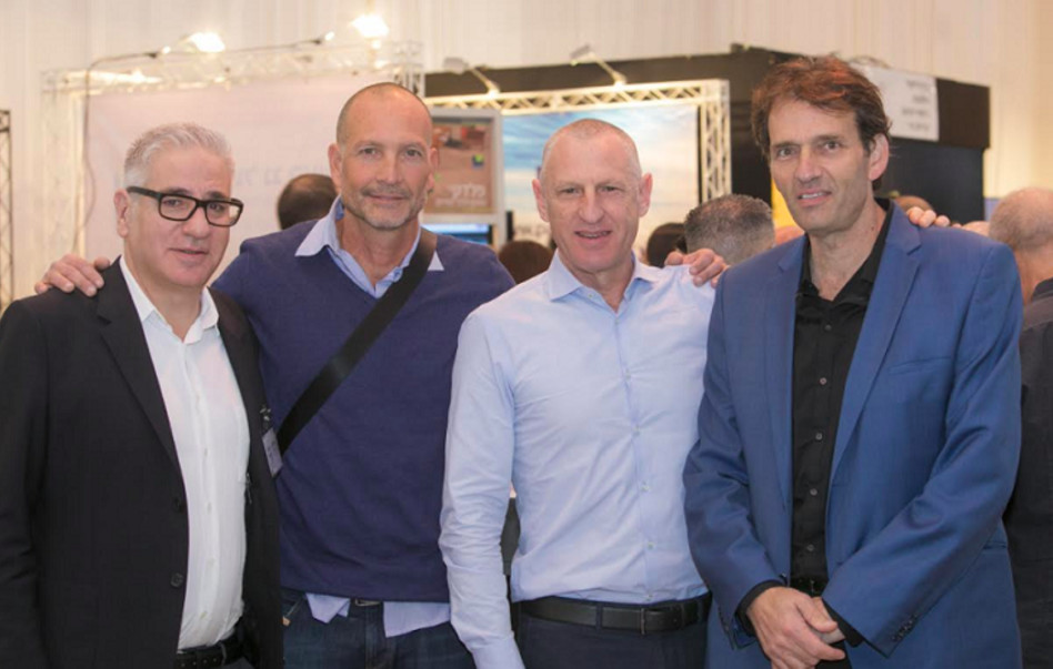 אמיר הלוי, ליאור רביב, רוני מרום ואמיק חייק (צילום: נמרוד אהרונוב)