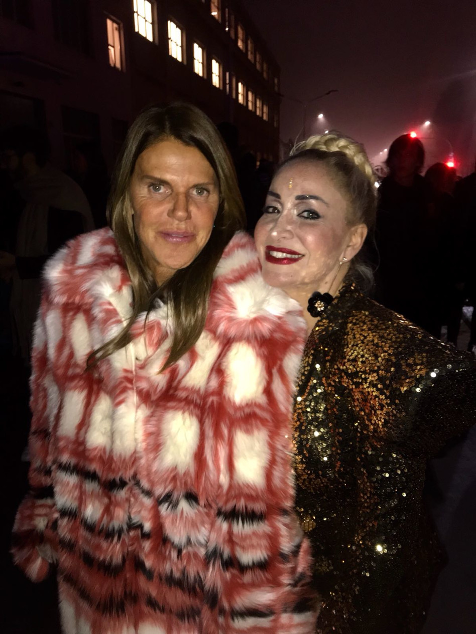 עם אנה דלו רוסו 