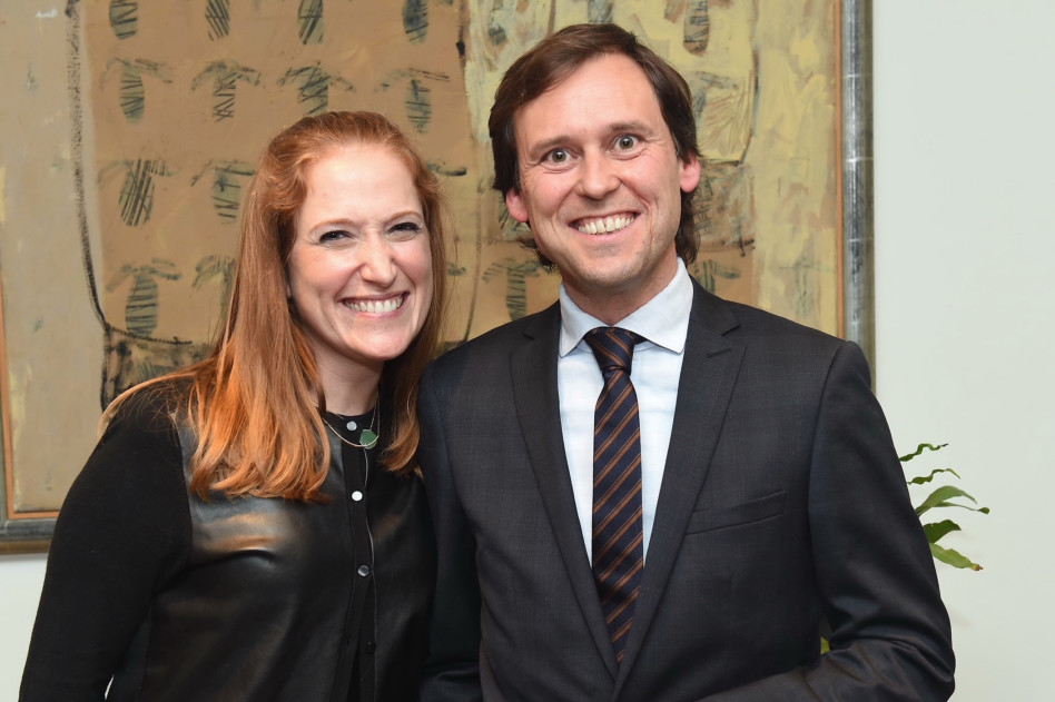 פטריק ואן אקה ונעמי מרילס (צילום: ישראל הדרי)