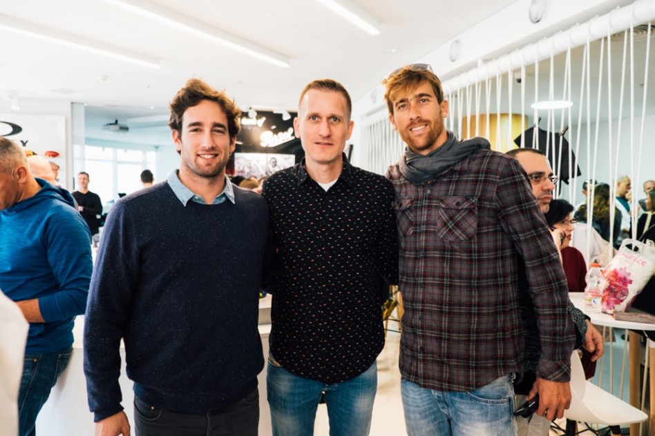 נמרוד משיח, אסף שניר וגיא ברנע (צילום: קרינה דוסיאל)