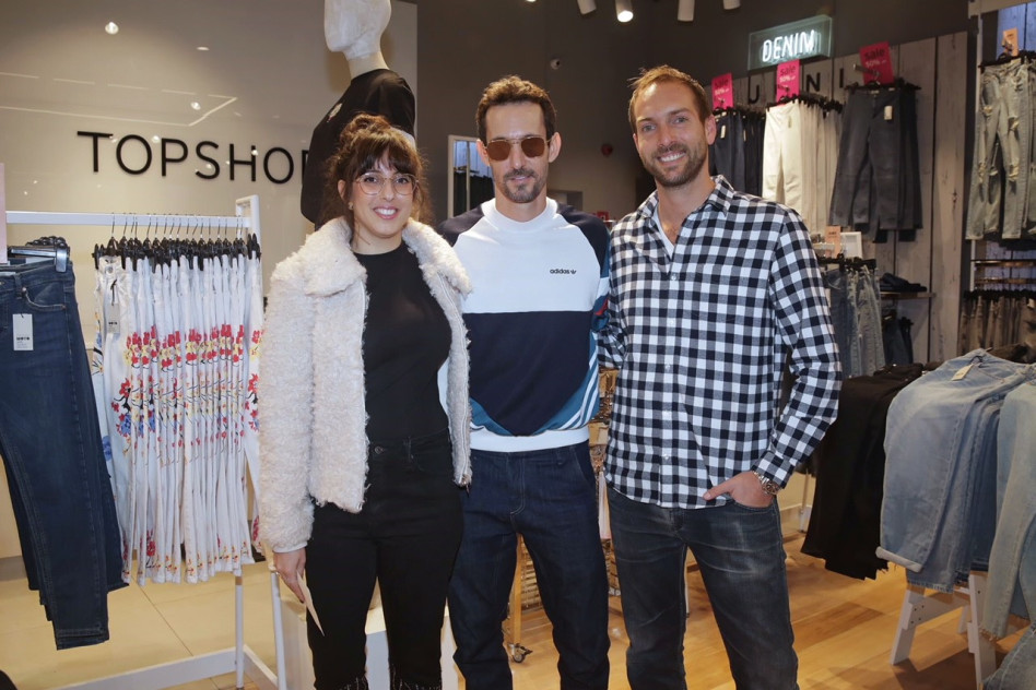 לרי זקוטו, עברי לידר ולידור גזית (צילום: שוקה כהן)