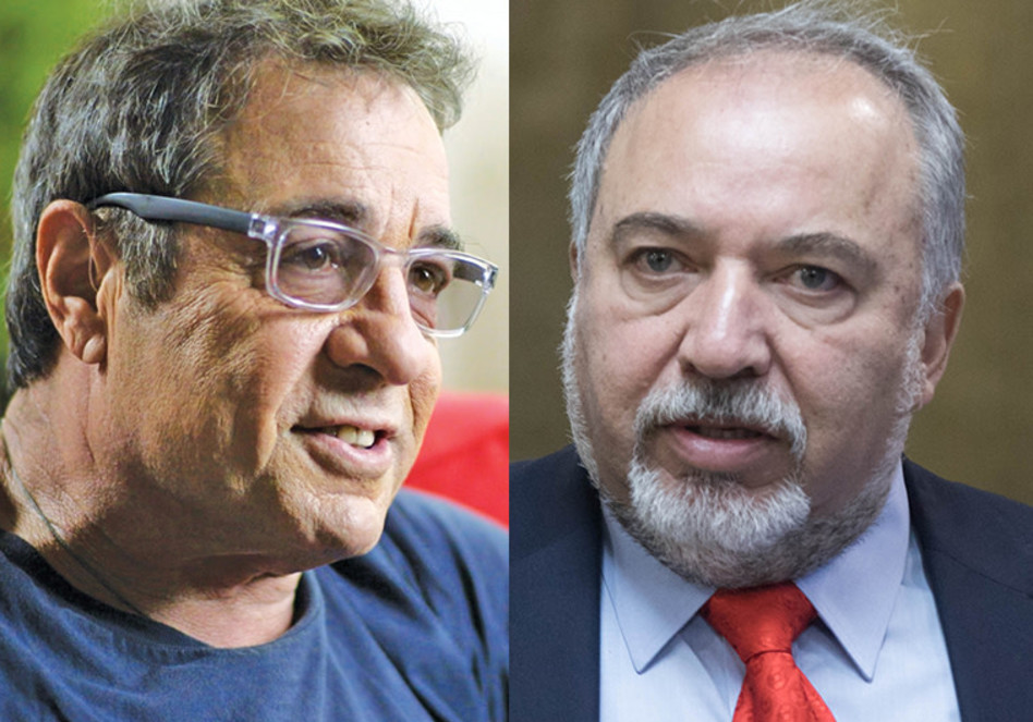 יהונתן גפן, אביגדור ליברמן |(צילום: נורמה הפקות, פלאש 90)