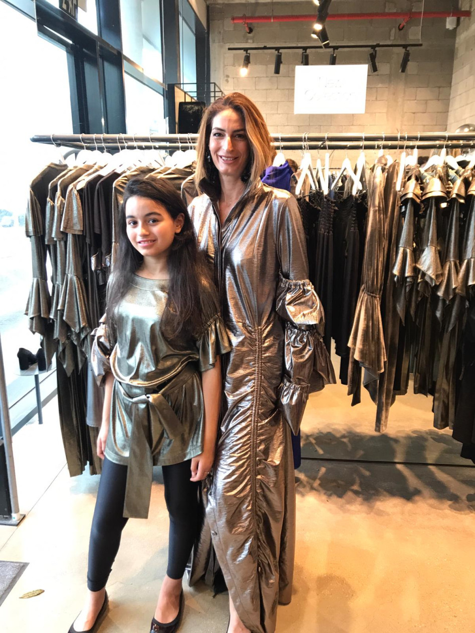 הלי ואיזבלה לביא (צילון: ציון שרון)