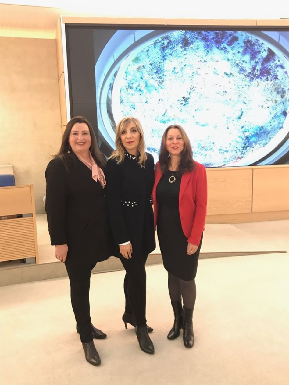 אביבה רז שכטר, אמי פלמור ואוה מדז'יבוז' (צילום: נעמה מושקוביץ')