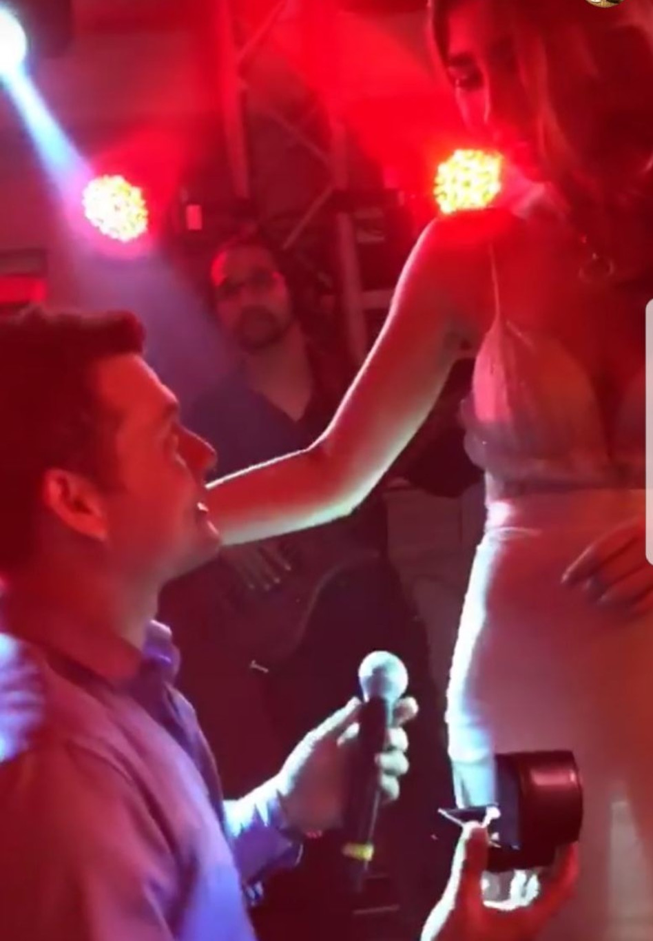 הצעת הנישואים. צילום: אינסטגרם