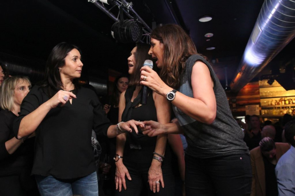 מירי רגב ועינת שרוף (צילום: אור גפן)