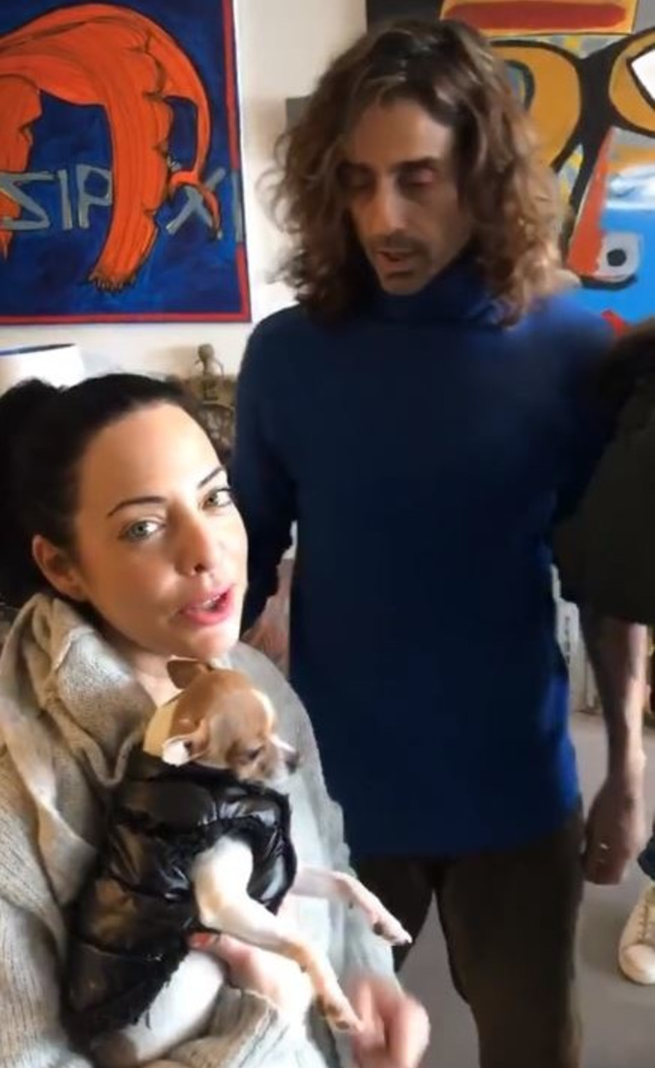 הלם. עידו תדמור ומיכל אמדורסקי (צילום: אינסטגרם)