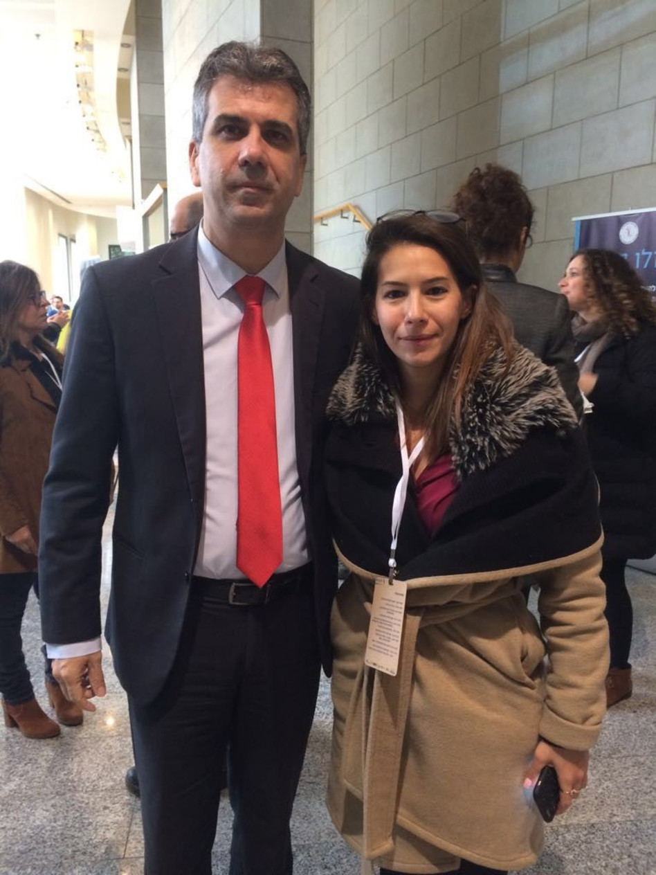 מאיה כץ ואלי כהן (צילום: שרון מלכי)