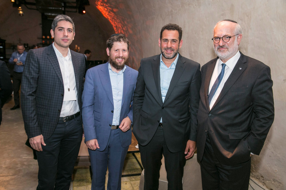 אדוארדו אלשטיין, אמיליאנו גרוצקי, שולם לפידות ורועי סבג (צילום : ערן לם)