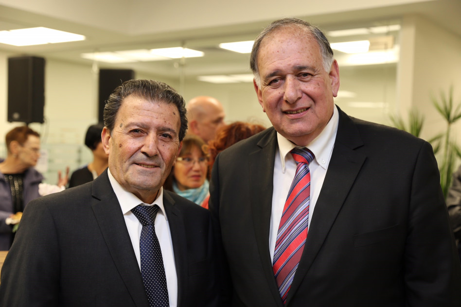 יונה יהב ויעקב שורי (צילום: אושרי מוסידי)