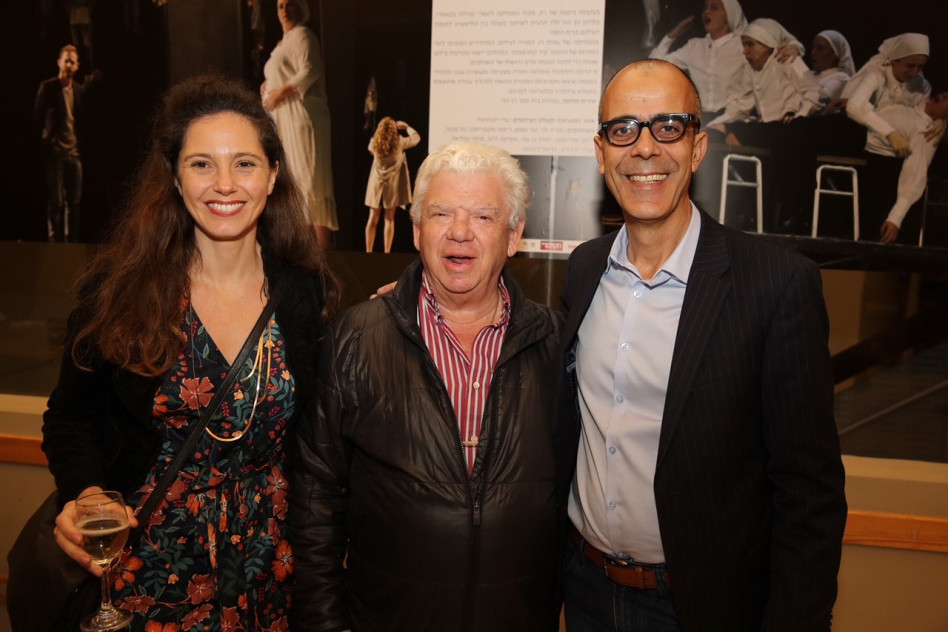 שמוליק יפרח, אלכס לנדסברג וקרו יפרח (צילום: איציק בירן)