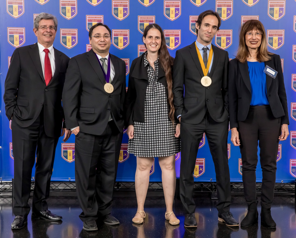 פרופ׳ נילי כהן , ד״ר עודד רכבי, פרופ׳ ענת לוין, ד״ר צ׳רלס דיזנדרוק, ואליס רובינשטיין 