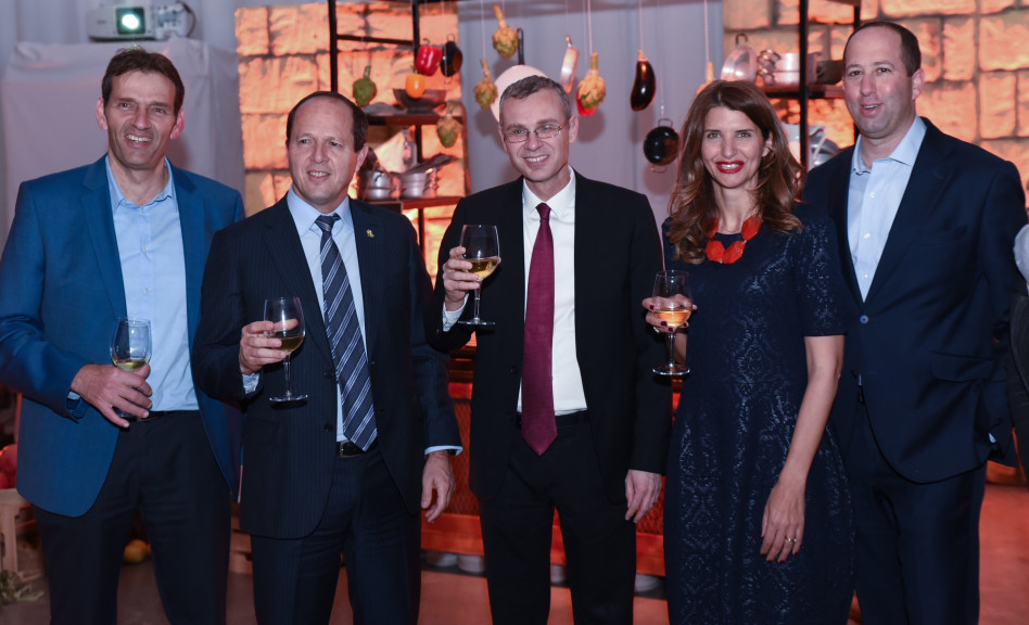 אייל חיימובסקי, אילנית מלכיאור, יריב לוין, ניר ברקת ואמיר הלוי (צילום:נועם מורנו))