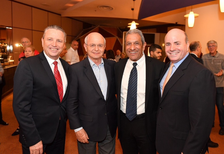 רונן ניסנבאום, מאיר יצחק הלוי, מיקי פדרמן וליאור מוצניק (צילום: יוד צלמים, יהודה בן יתח)