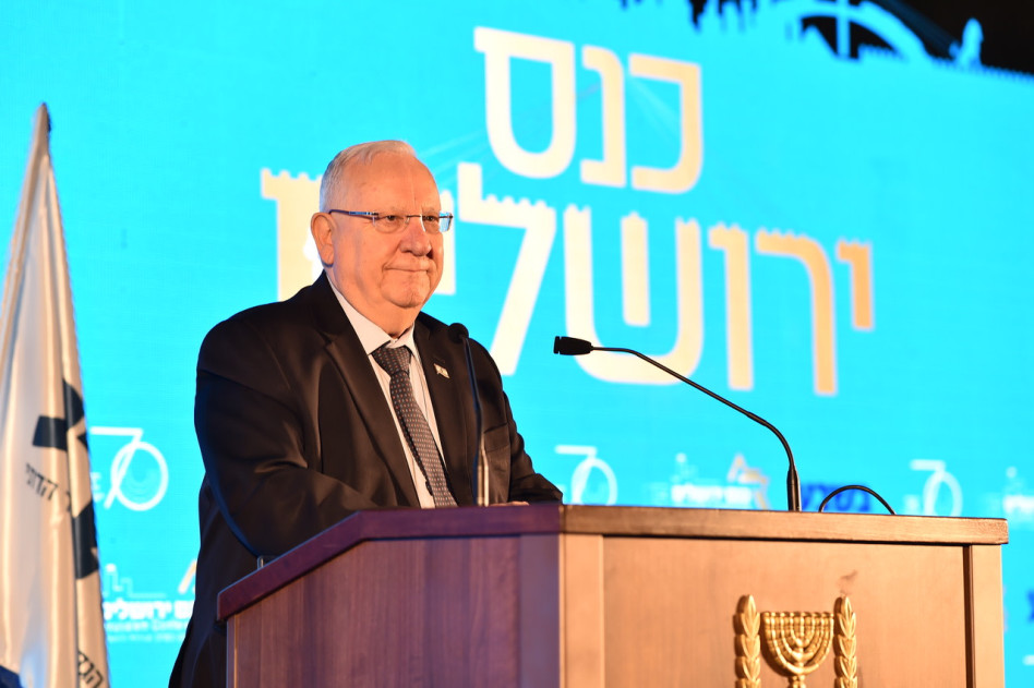 הנשיא ראובן רובי ריבלין (צילום: ישראל ברדוגו)