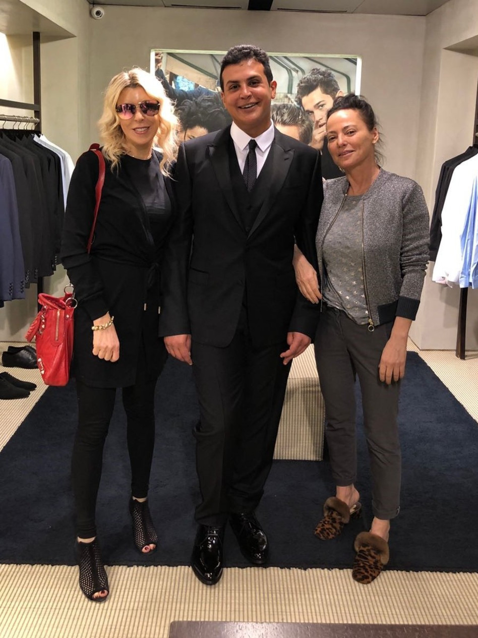 מירי חבס, מובארק אל כליפה ודנה אונגר (צילום: אבי כהן)