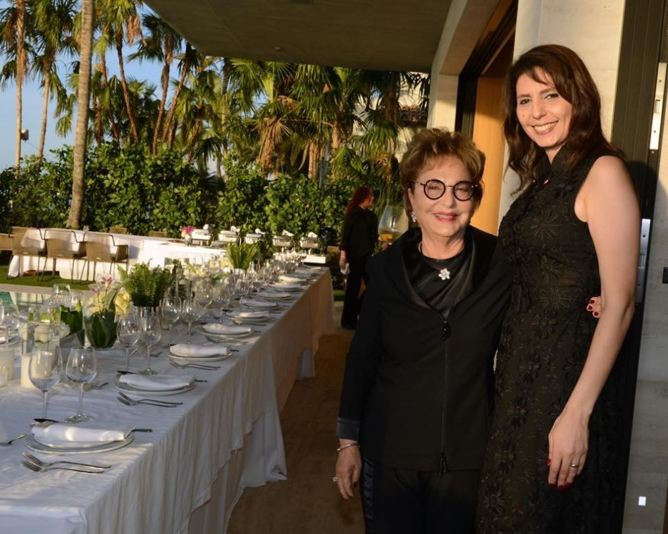 בטי גרינשטיין ורעיה שטראוס (צילום: פיטר הלמג'י)