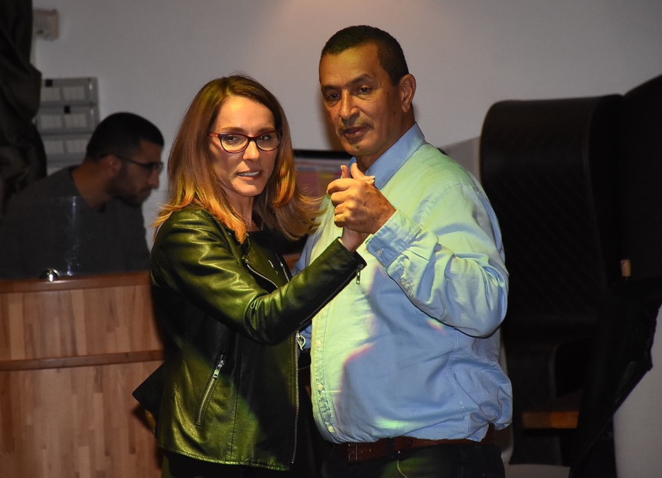 מאיר אוזן והדסה פתאל (צילום: אביב חופי?)