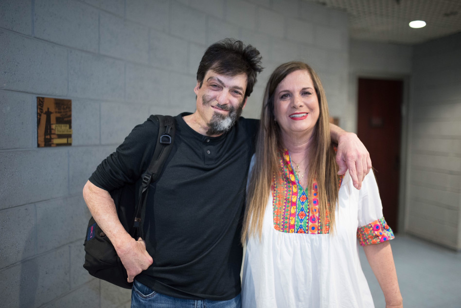 דליה הוכברג ודן אריאלי (צילום: אור קפלן)