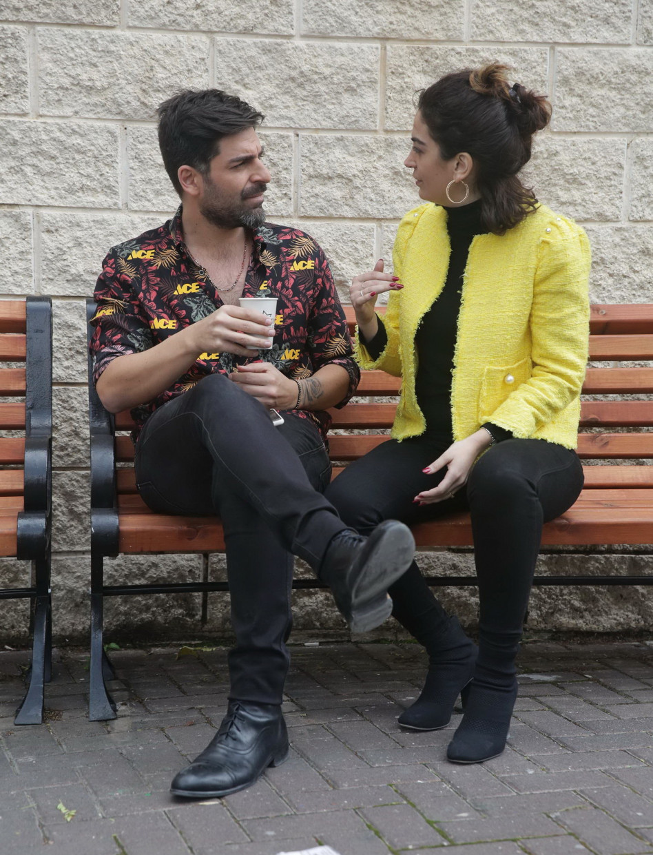 גם היא בשוק. קרני ורותם כהן (צילום: שוקה כהן)