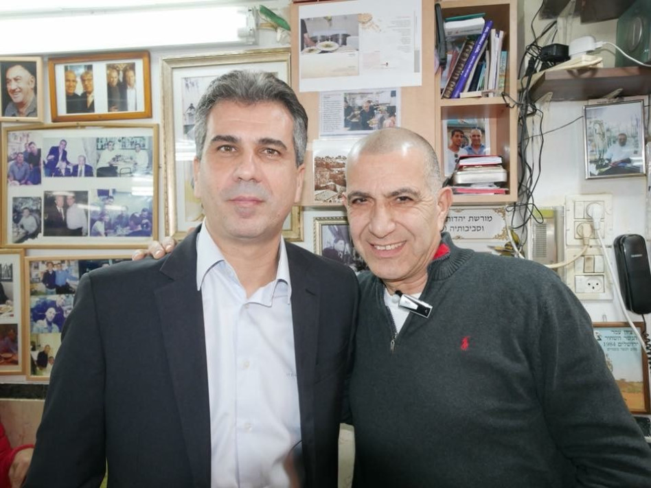 מאיר מיכה ואלי כהן (צילום: פייסובק אילן בן הרוש)