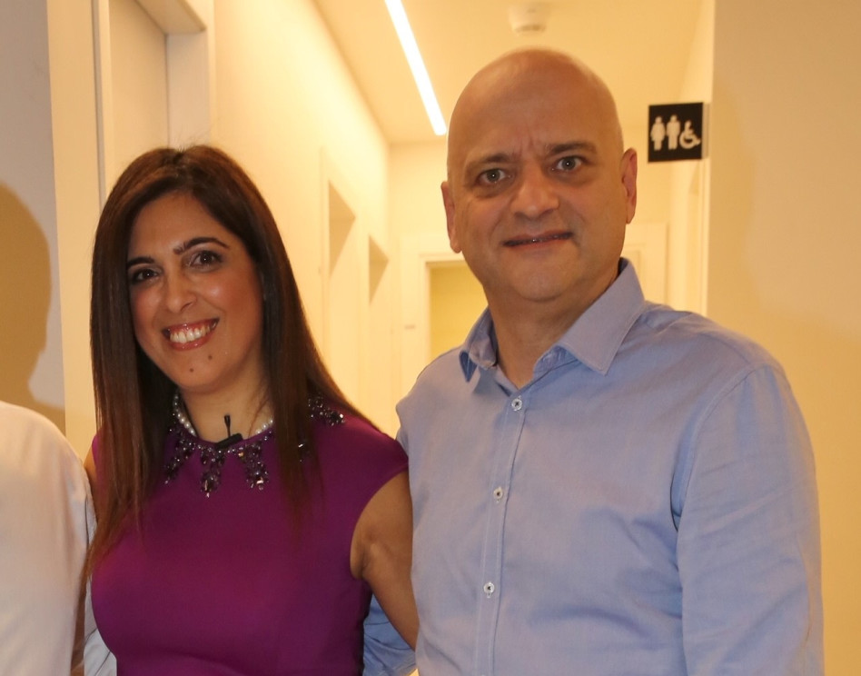 עוזי נבון ויעל שני (צילום: עזרא)