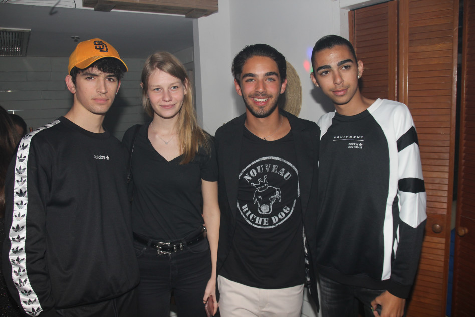 עומרי מזרחי, עומר חזן, סופיה מצ'טנר והחבר תומר אליאס