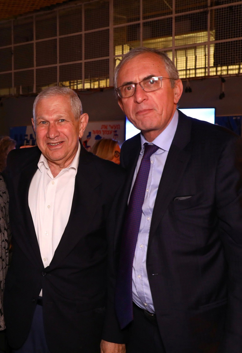 צביקה אגמון ודוד ברודט (צילום: ששון תירם)