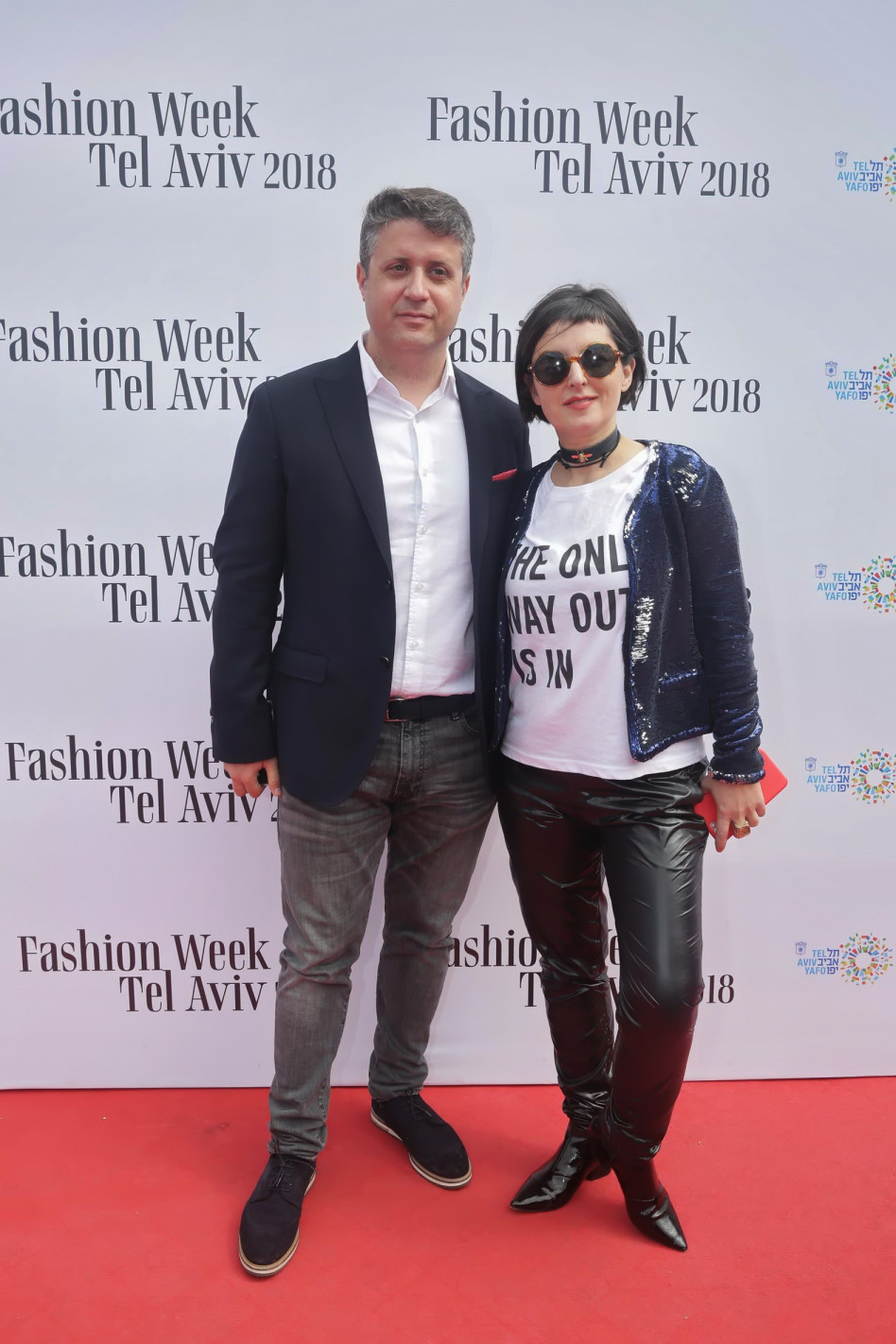 לרה רוסנובסקי ותומר רייזנברג (צילום: שוקה כהן)