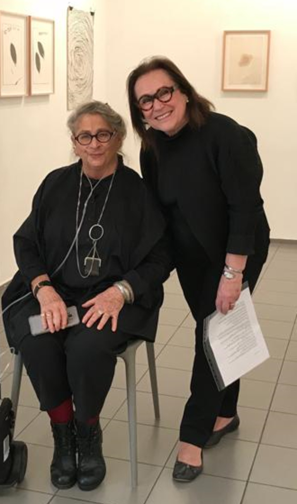 נורית וולף ןנחמה ריבלין (צילום: יח"צ)