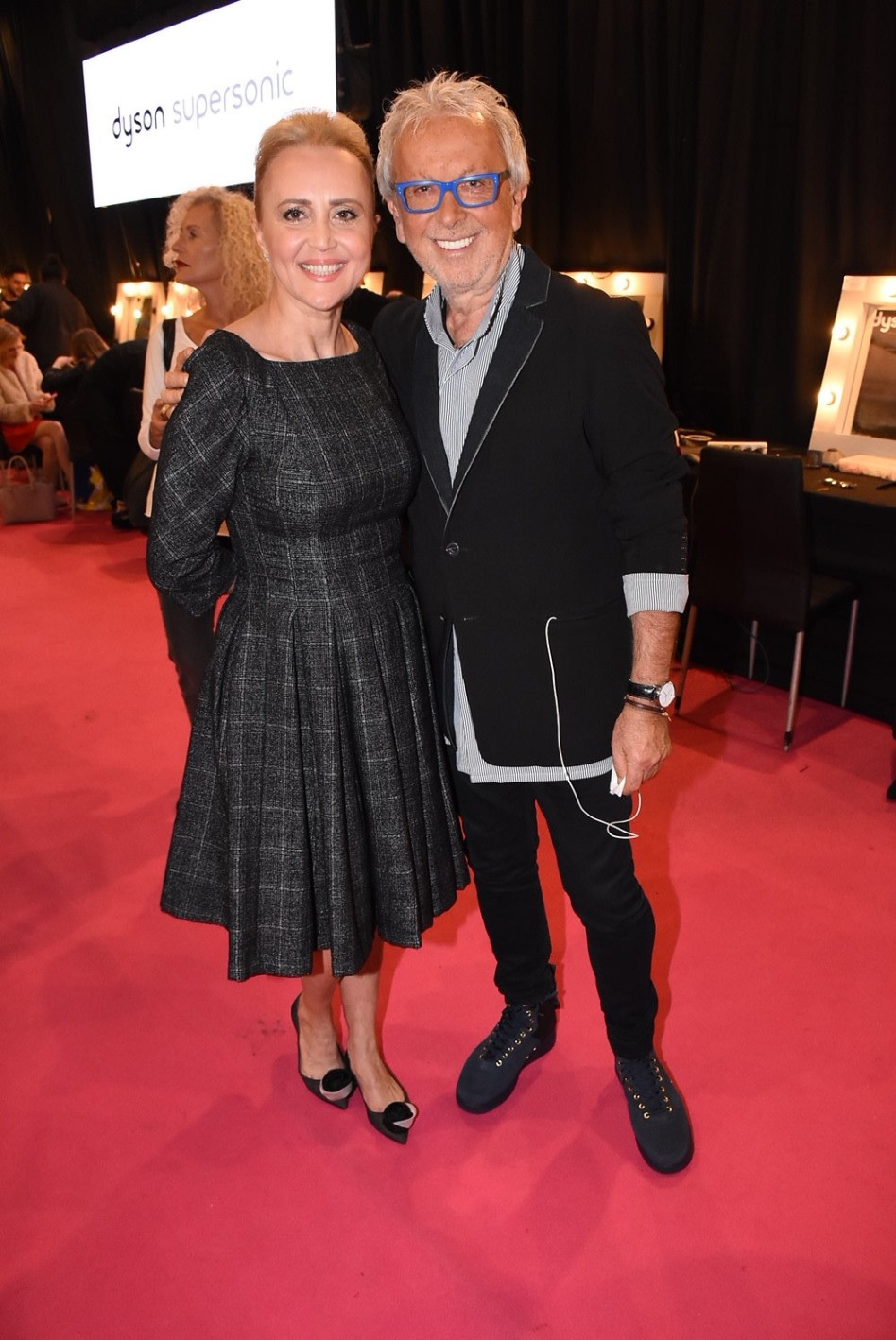 )גדעון אוברזון ואירמה מיכאלי (צילום אביב חופי