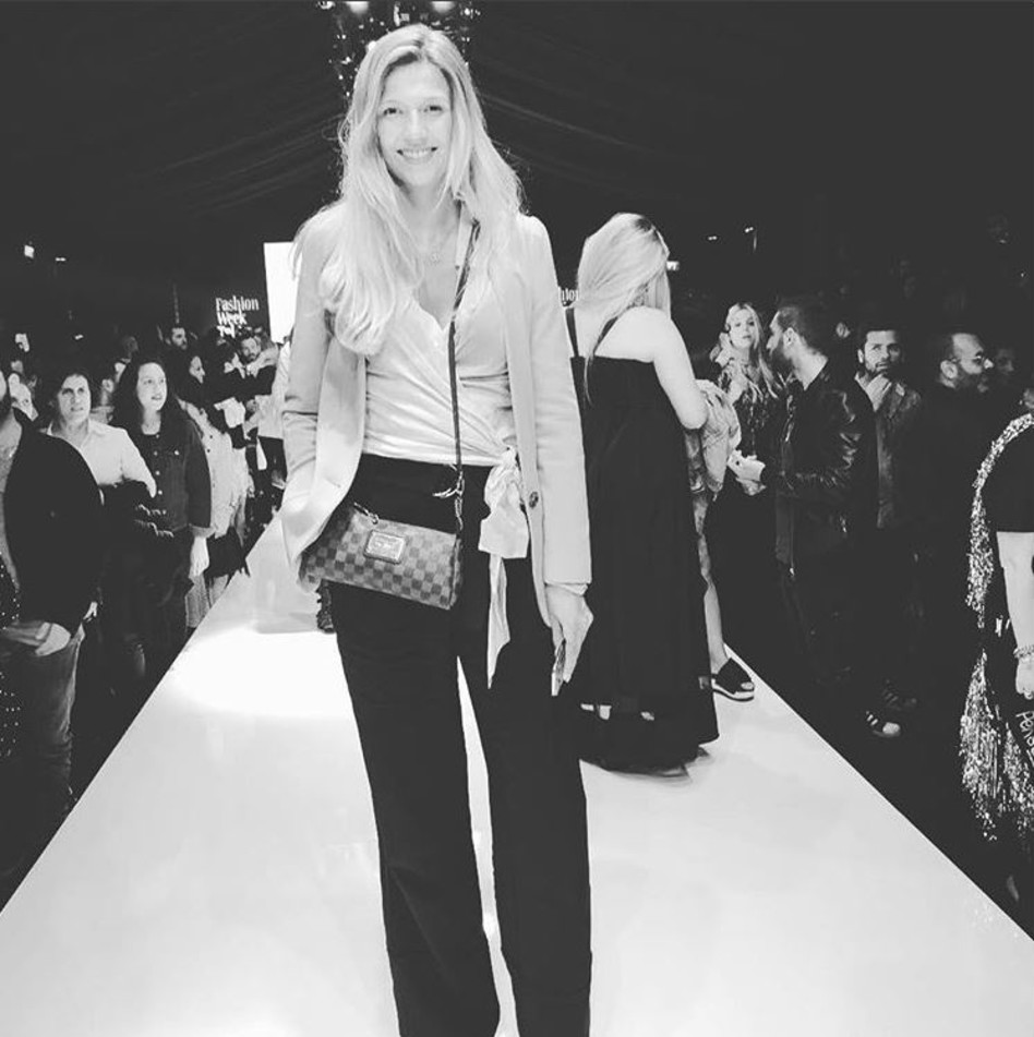 ואז בשבוע האופנה (צילום מתוך אינסטגרם)