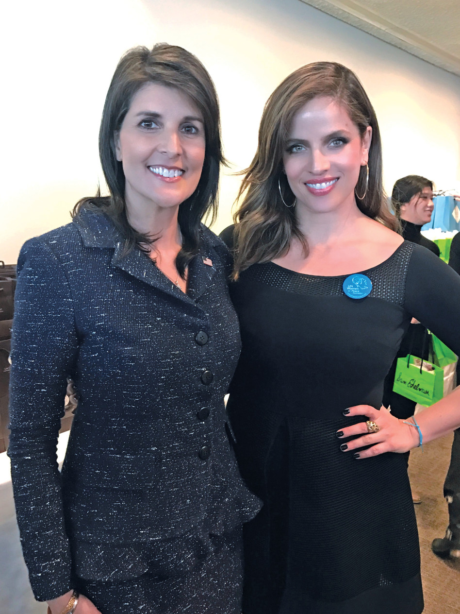 ניקי היילי ונועה תשבי (צילום: נעה גרייבסקי)