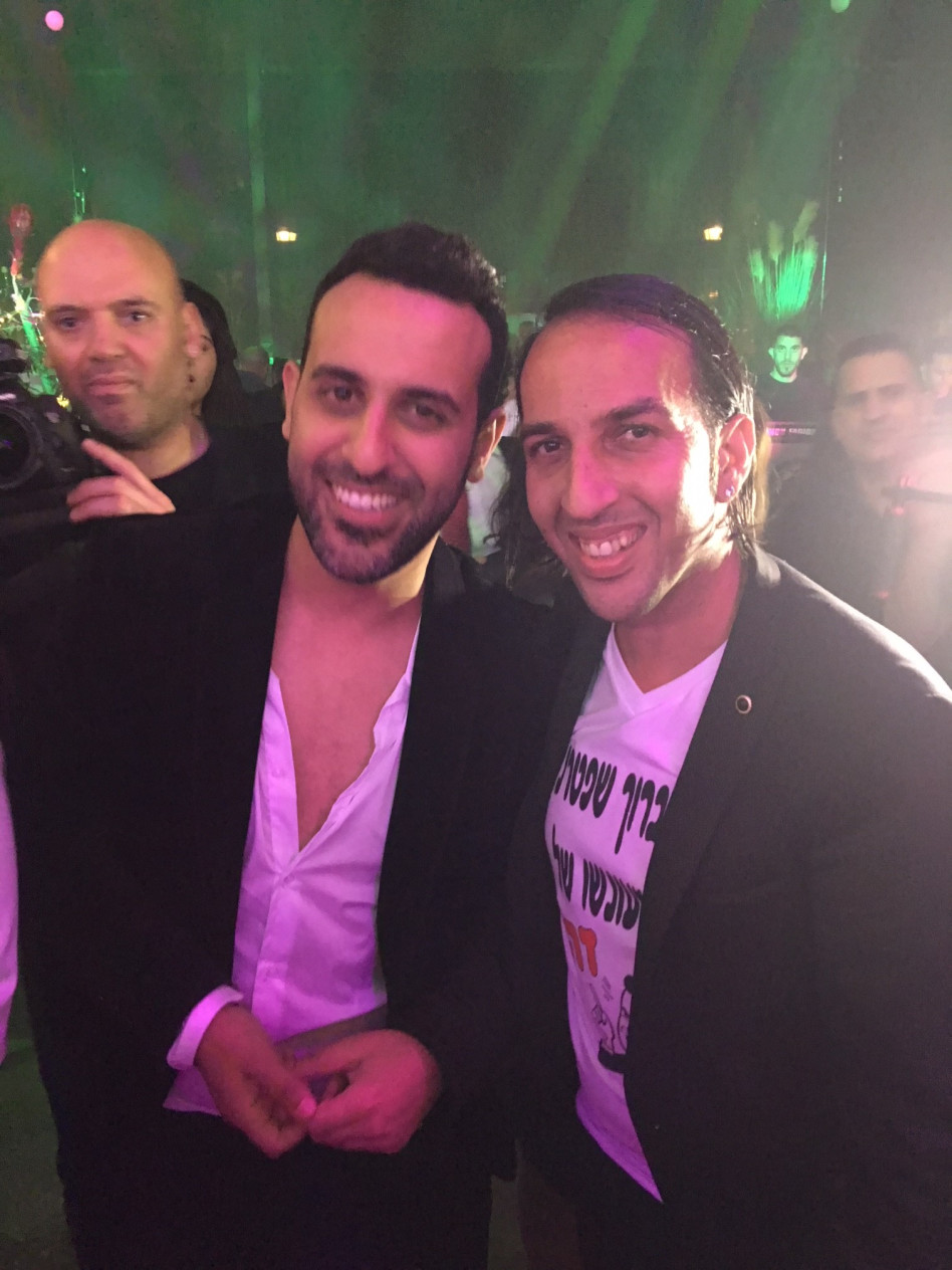 מזל טוב לשניכם! דודו אהרון ואליקו (צילום: יח"צ)