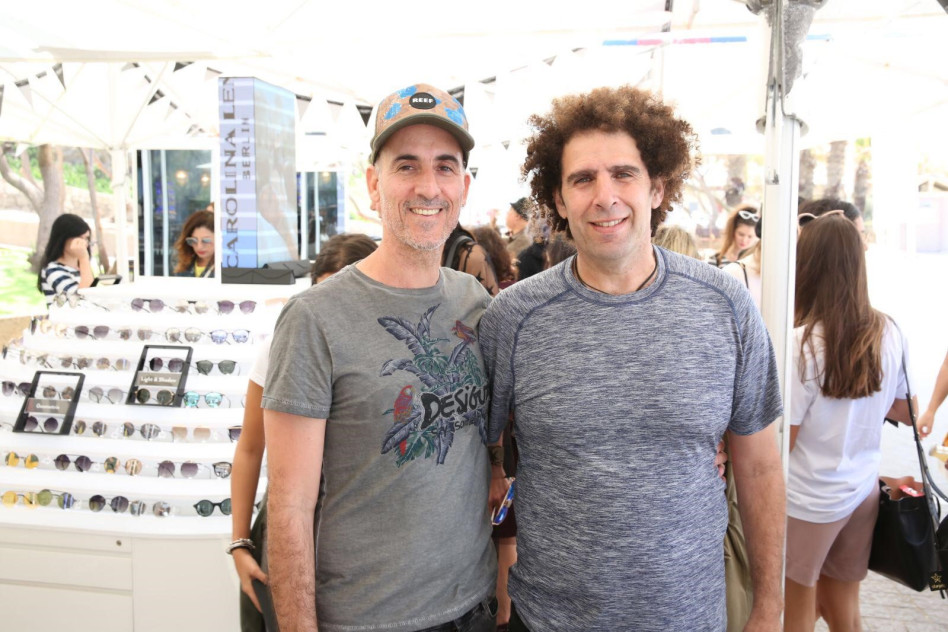 יוסי גביזון ואורן בר גיל (צילום: אלירן אביטל)