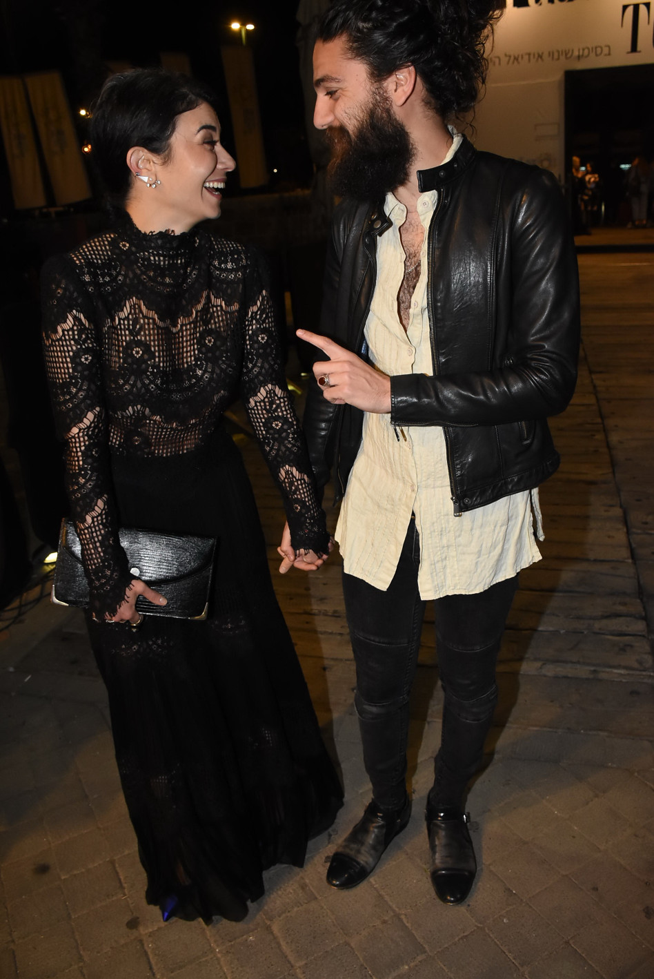 נינט טייב, יוסי מזרחי (צילום: אביב חופי)