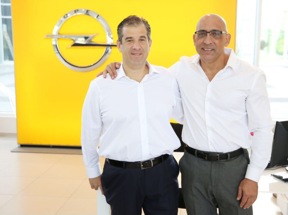 חזי שייב ואסי שמלצר (צילום: אלירן אביטל)