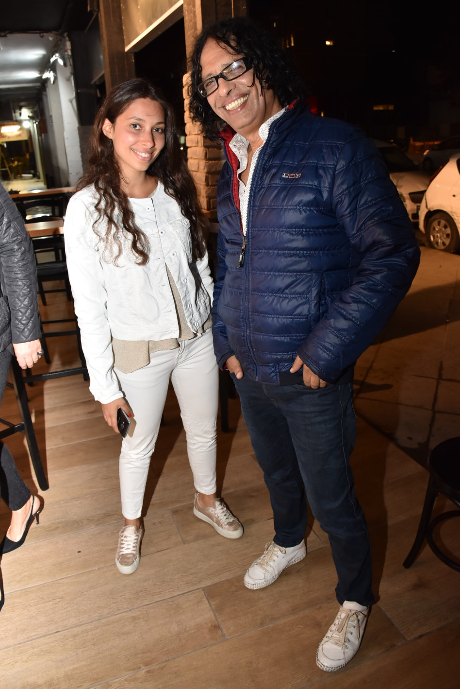 יזהר כהן והבת אליה (צילום: צ'ינו)