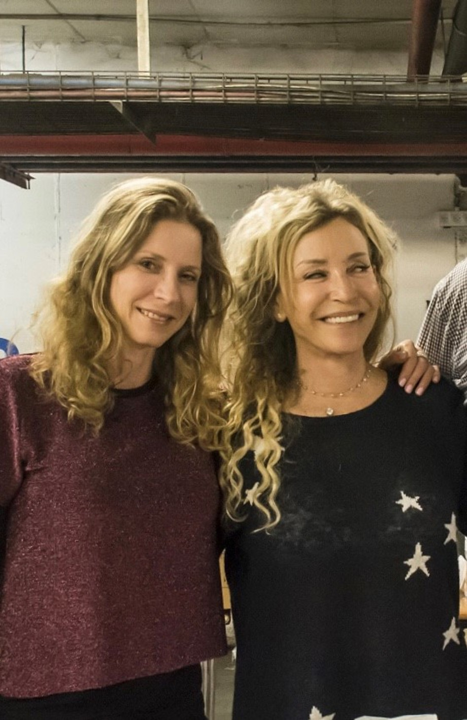 רות ברק ועינת ברוך (צילום: דוד הוכברג)