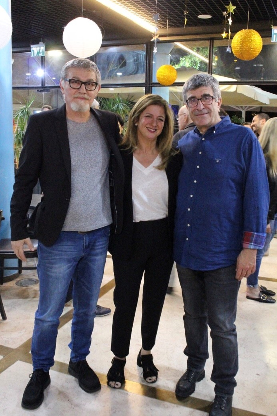  יונה פוגל, לילאן ברטו וארתור קוגן (צילום: מאיה פופלינגר)