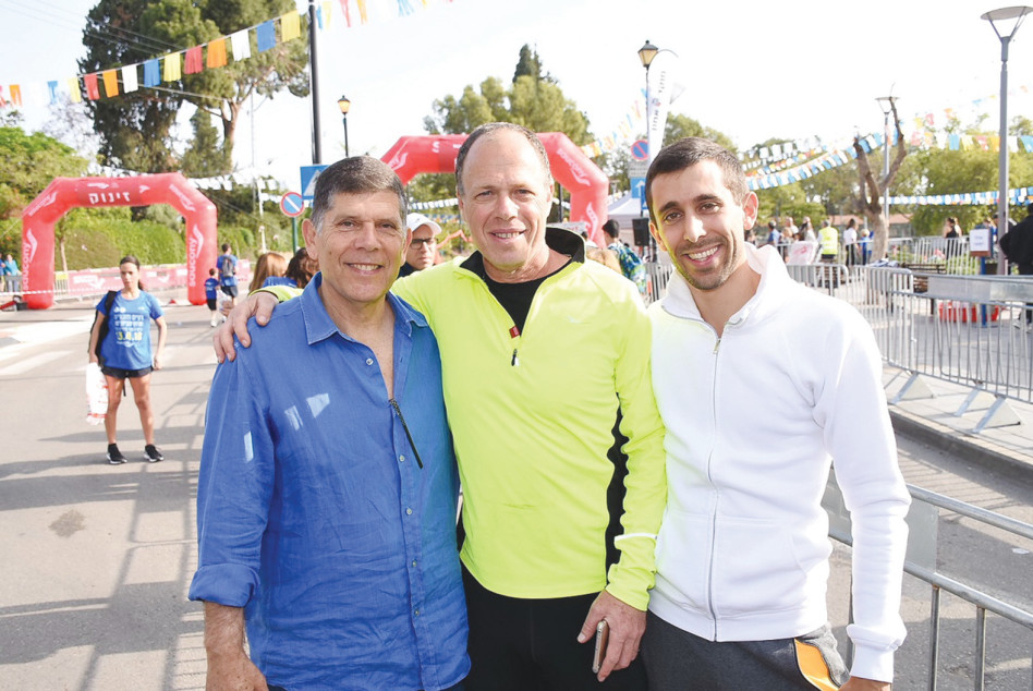 אור סוויד, יובל בראון ורפי סוויד. צילום: אביב חופי