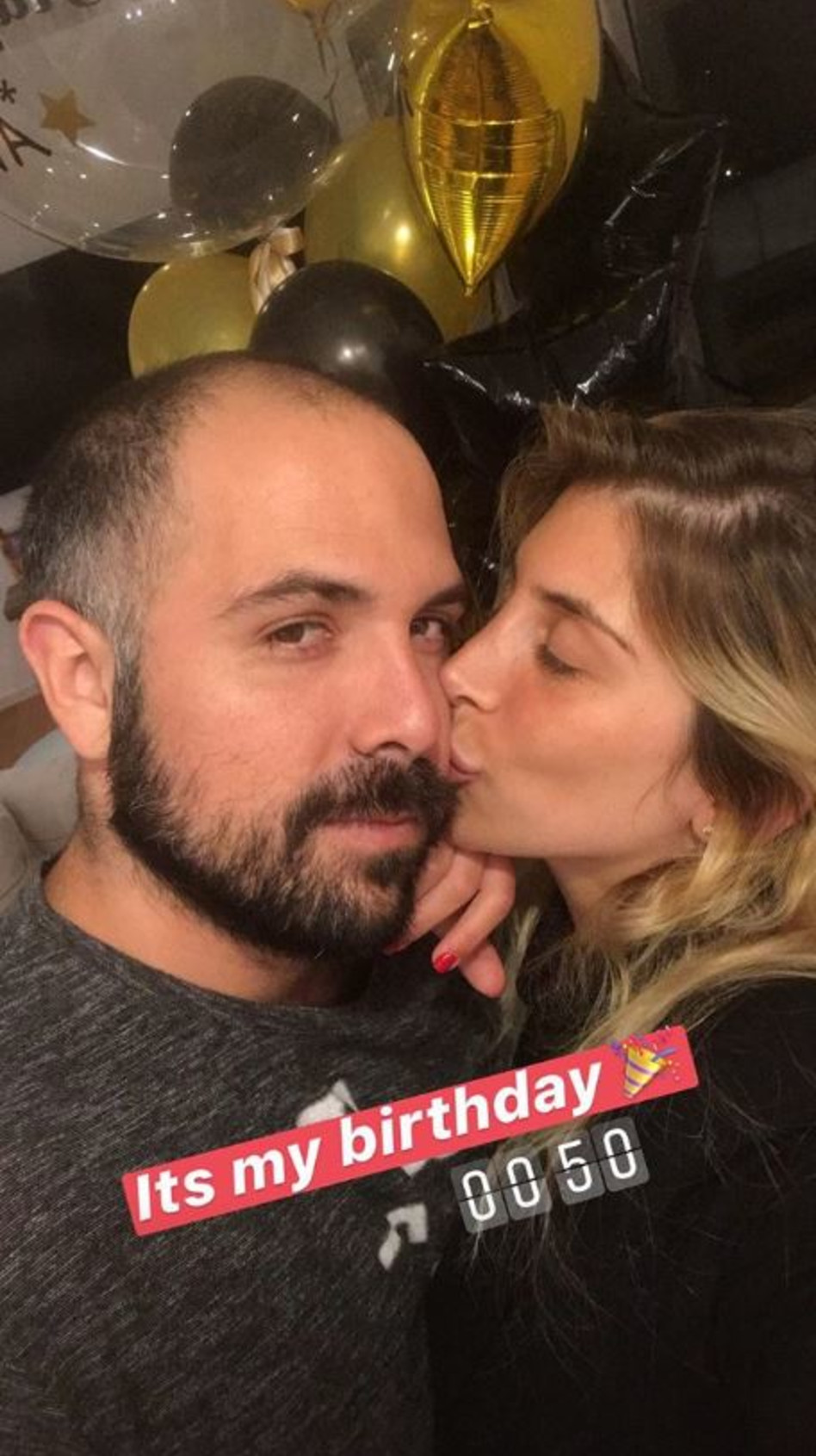 רגע לפני. מעיין אשכנזי ואביחי אוחנה (צילום: אינסטגרם)