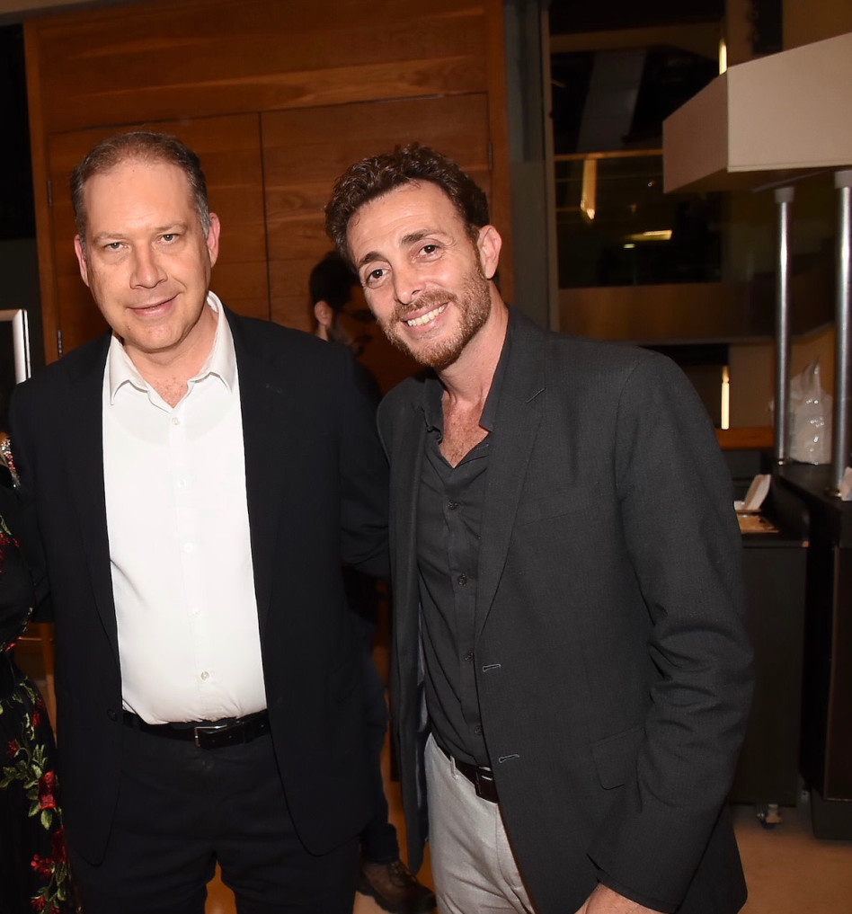 רן גואטה ואילן בומבך (צילום: אביב חופי)