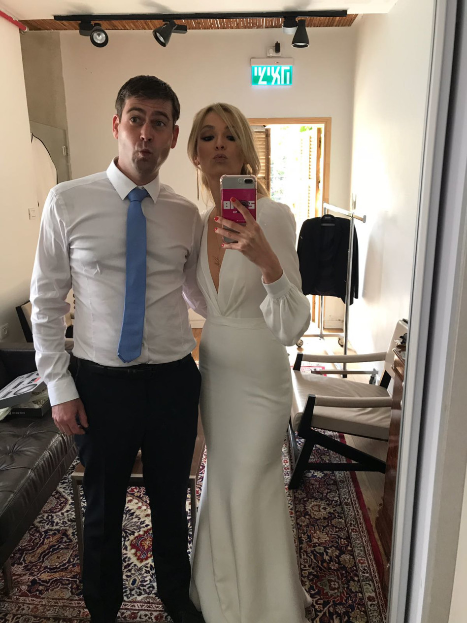 ג'ניפר ויהונתן בורוביץ' (צילום: אינסטגרם)