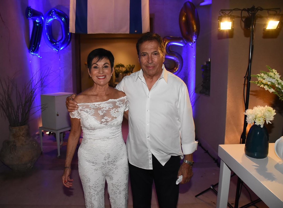 אריאל ועליזה יפו (צילום: אבי בחופי)