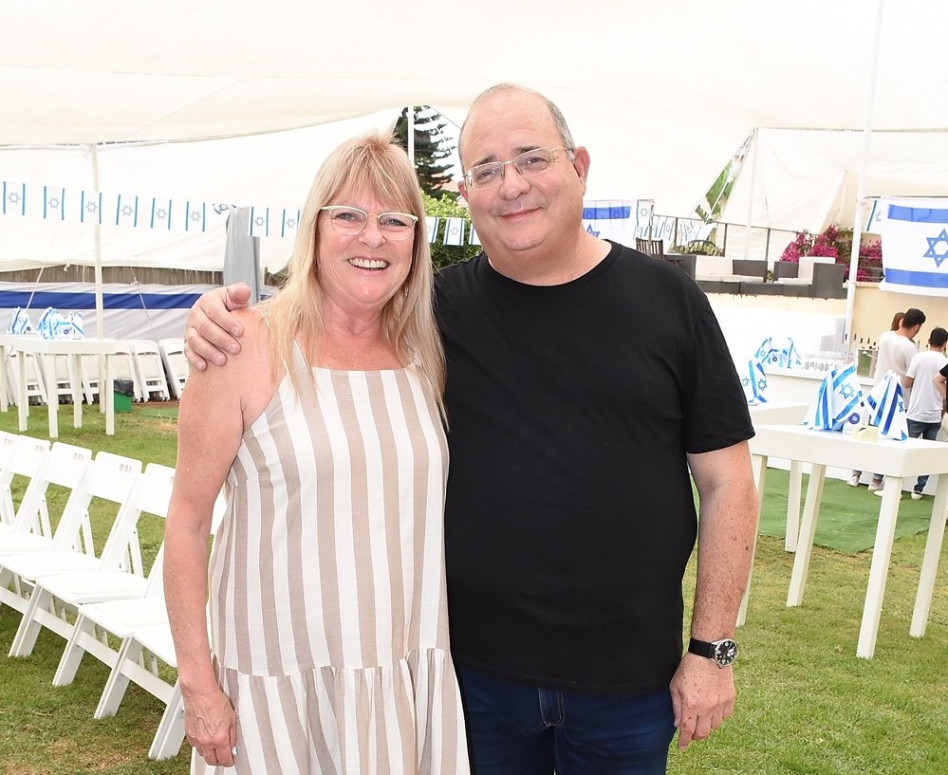 ארז ודורית מלצר (צילום: אביב חופי)